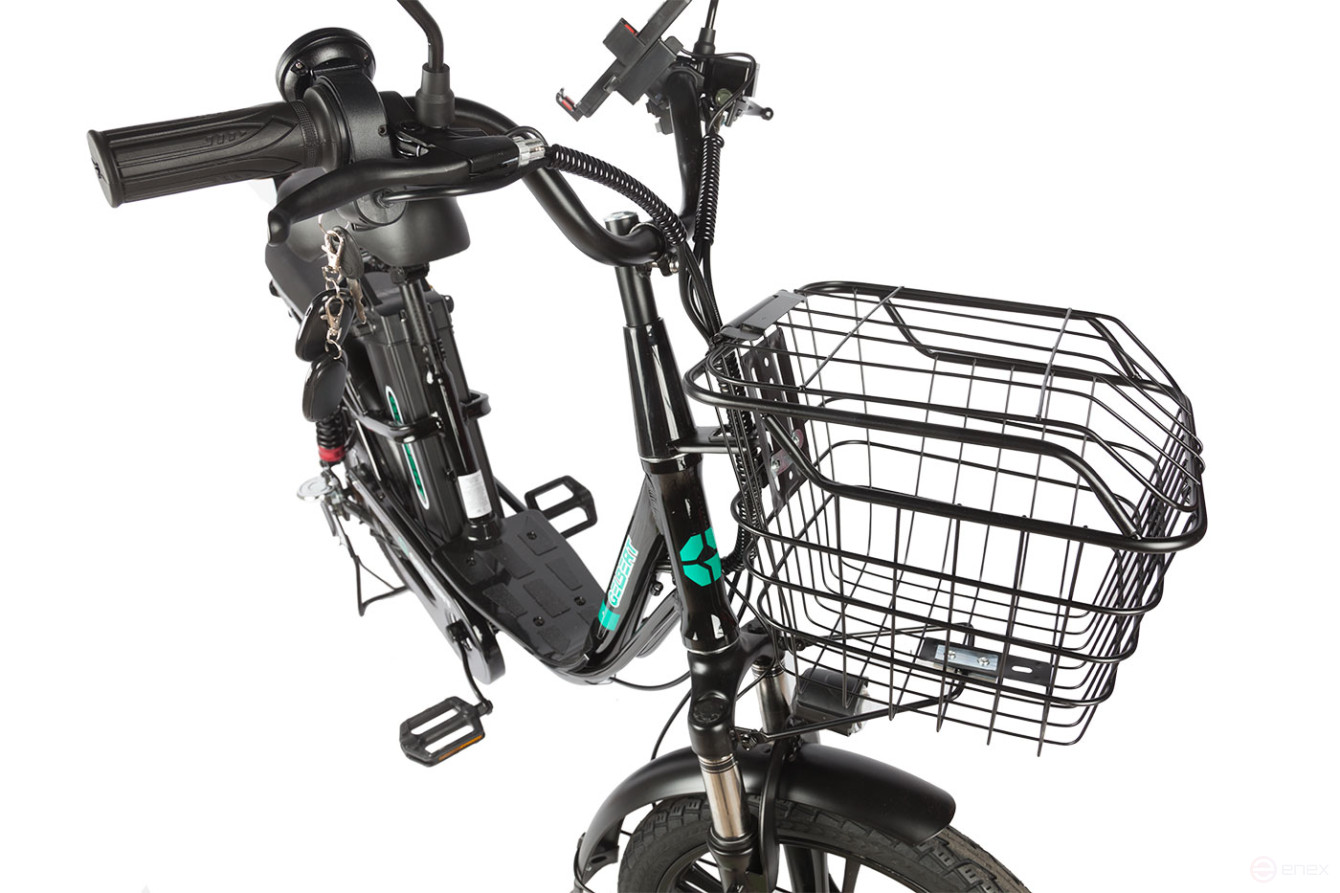 Электровелосипед Gelbert Khan 1, черный