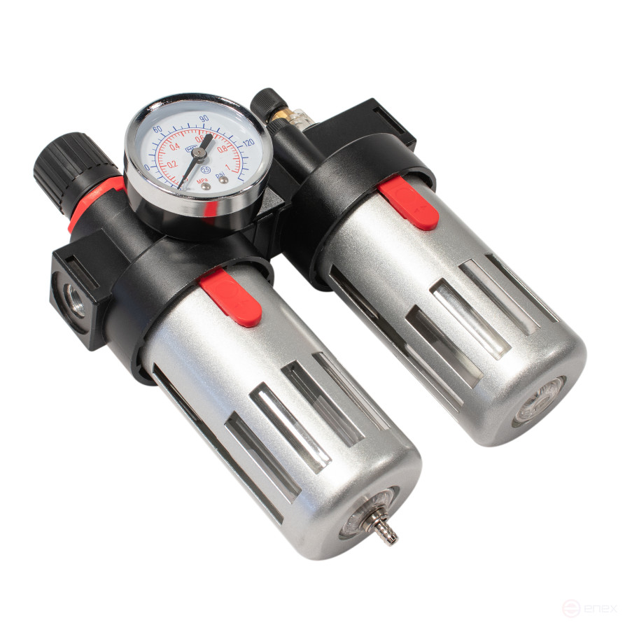 FRL 1/2 air lubricator filter (up to 800l/min, 0-10bar)