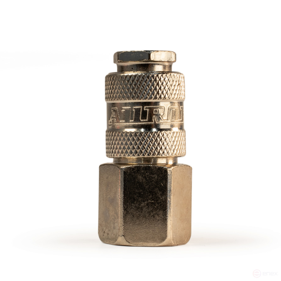 Fitting mom with internal thread 1/2F, nickel-plated steel, 50 pcs