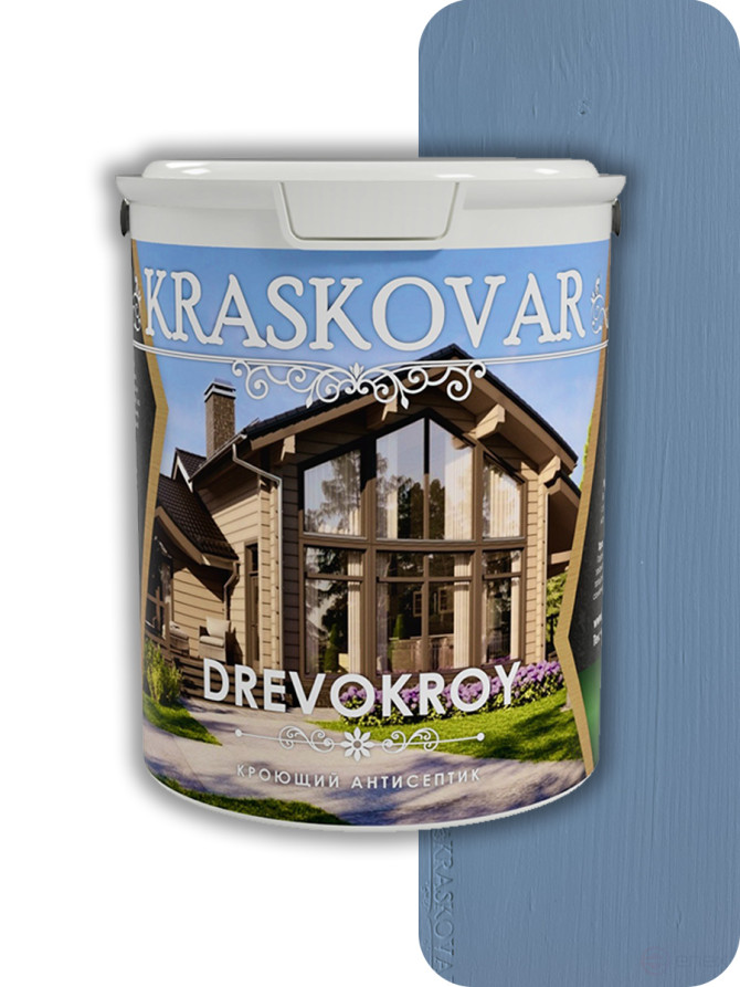 Antiseptic covering Kraskovar Drevokroy 5024 9 l.