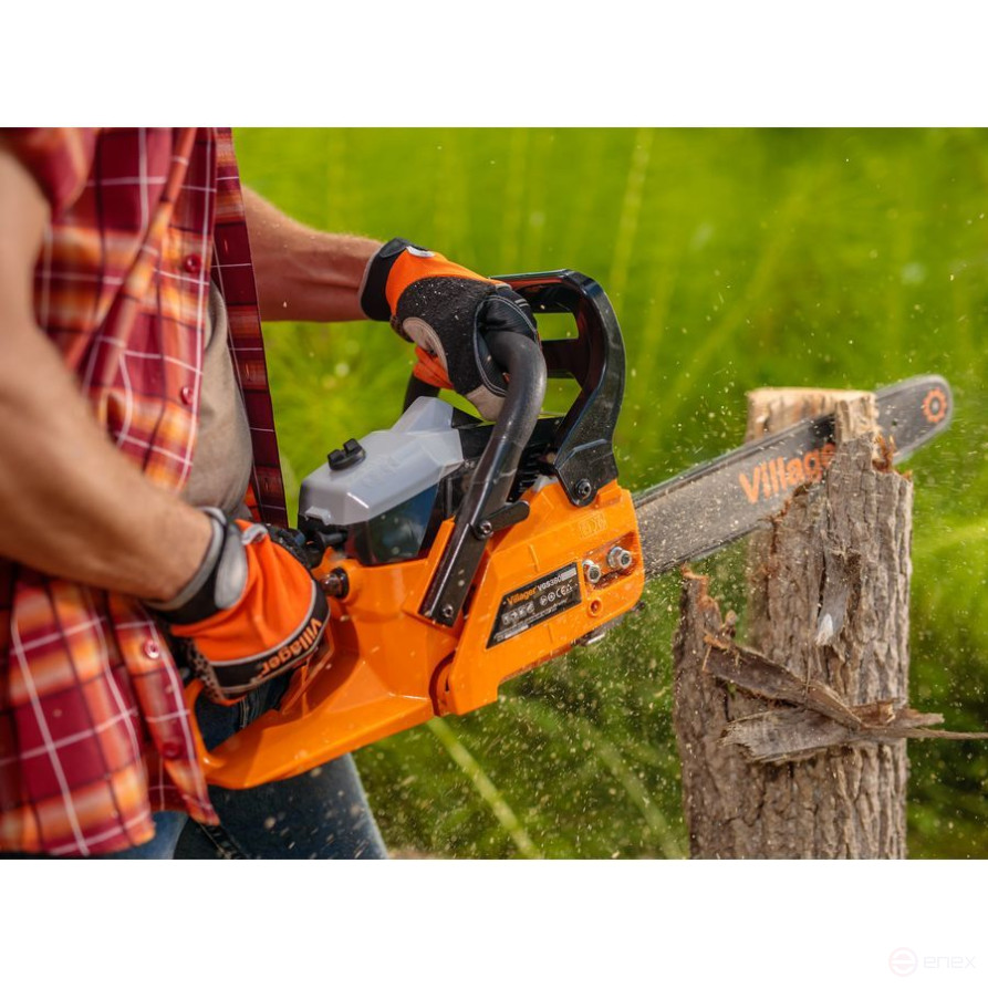Бензиновая цепная пила Villager VGS 380 PRIME 1200 Вт (1,63 л.с)