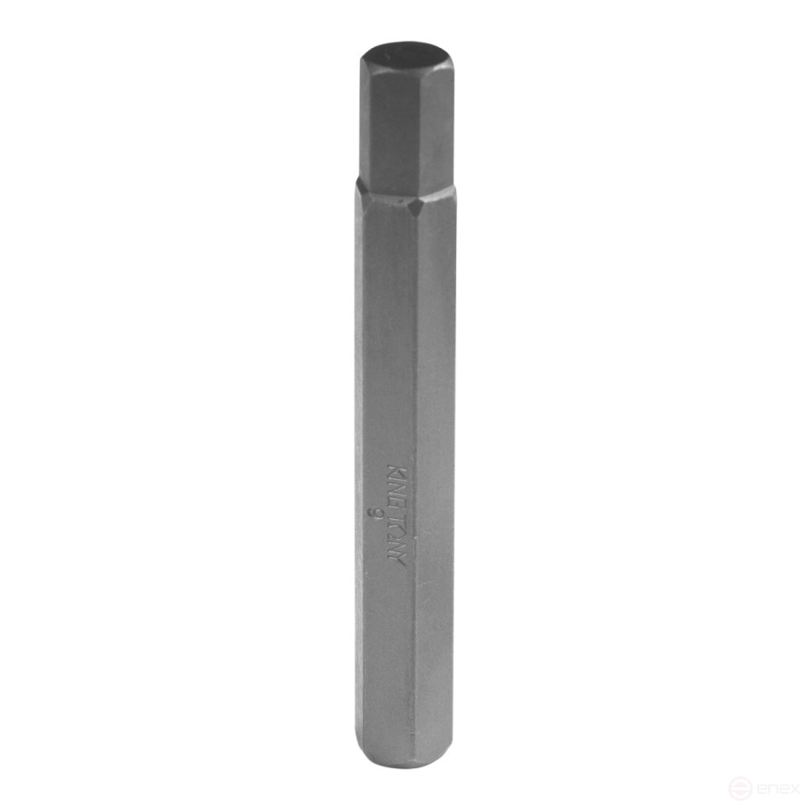 Вставка (бита) торцевая 10 мм, Hex, 9 мм, 80 мм KING TONY 168009H