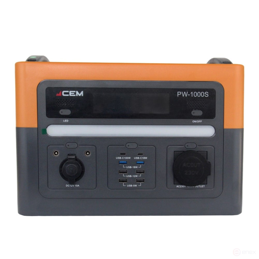 Portable charging station PW-1000S
