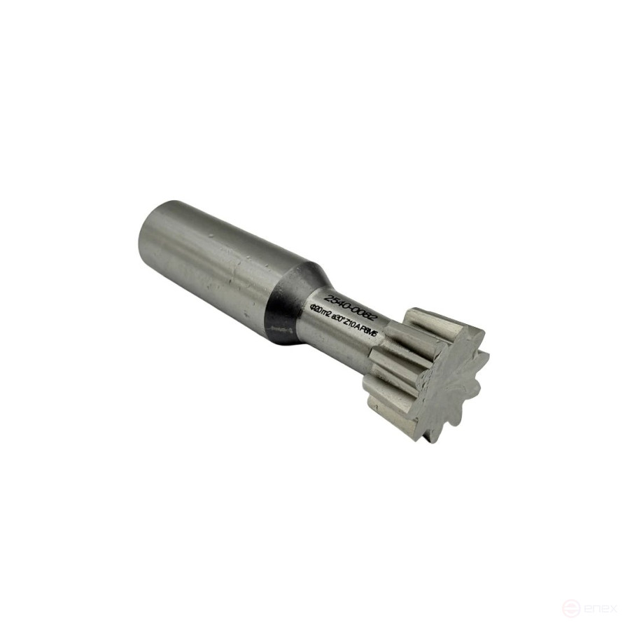 Tail gouge M 2.0, z=10, 30°, D=20 mm (2540-0082) TORNERI T028224
