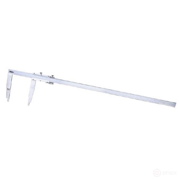 Vernier caliper with long jaws 0-1000 mm (0.02 mm) sponges 300 mm