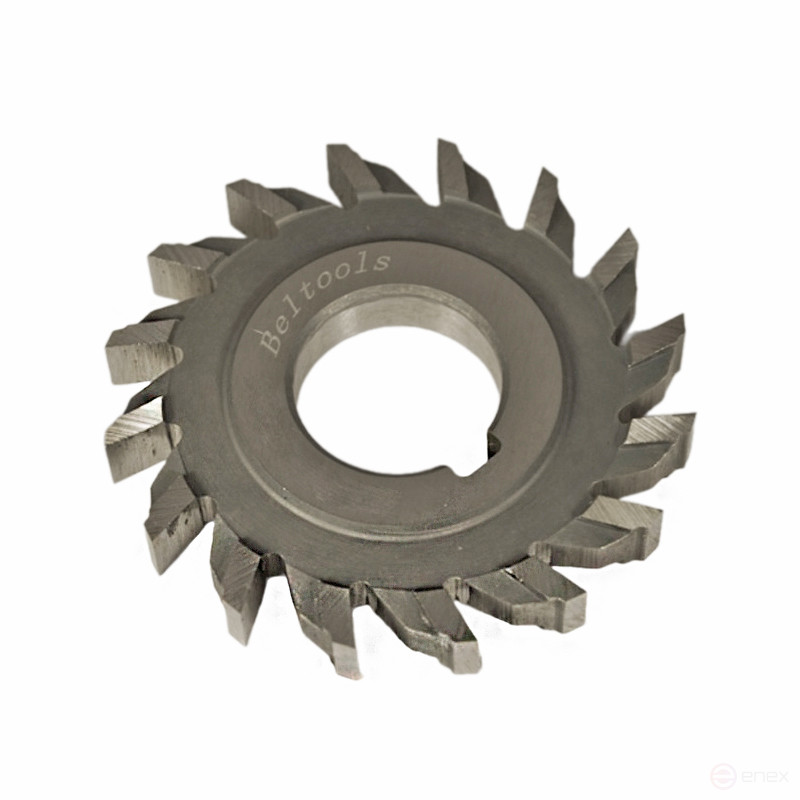 Three-sided milling cutter 63x8x22 Z=16 type 1 HSS straight tooth GOST 28527-90 Beltools