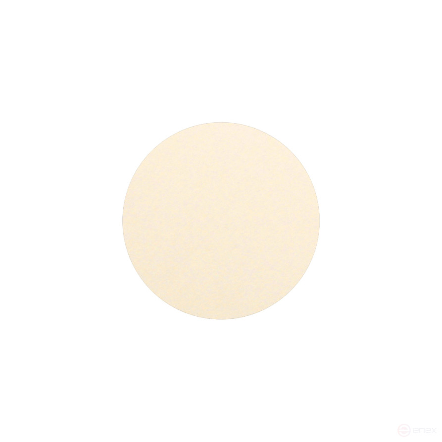 Заглушка самоприлипающая к конфирматам ванильный желтый (14094) AKS (лист-25шт.)