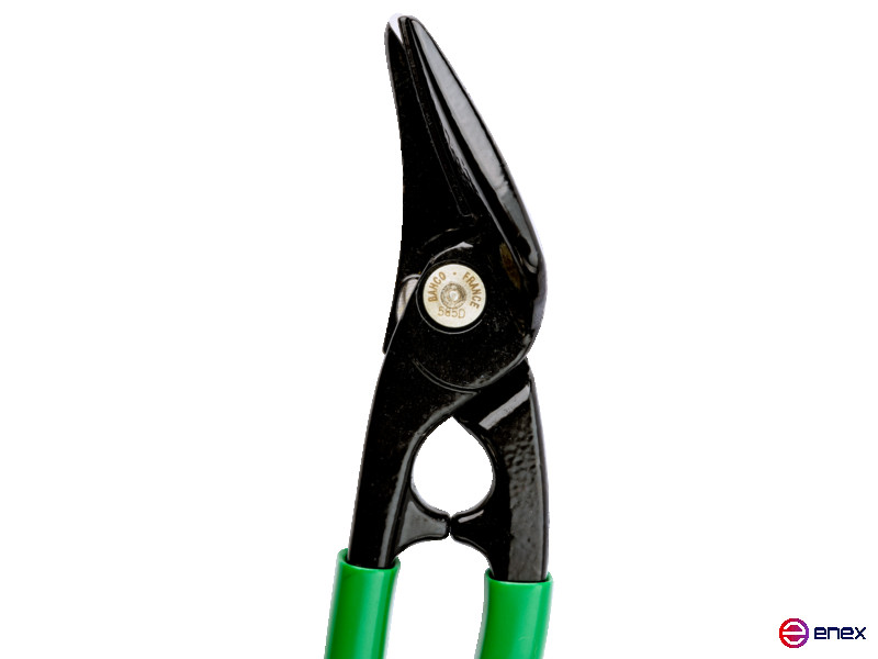 Ножницы по металлу со смещением для правого и прямого реза для мягких/средних материалов 280 мм