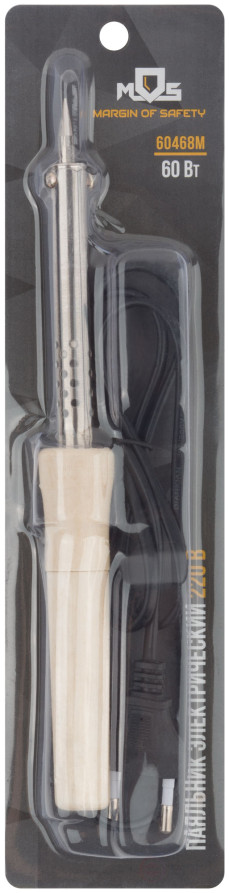 Паяльник деревянная ручка 60 Вт