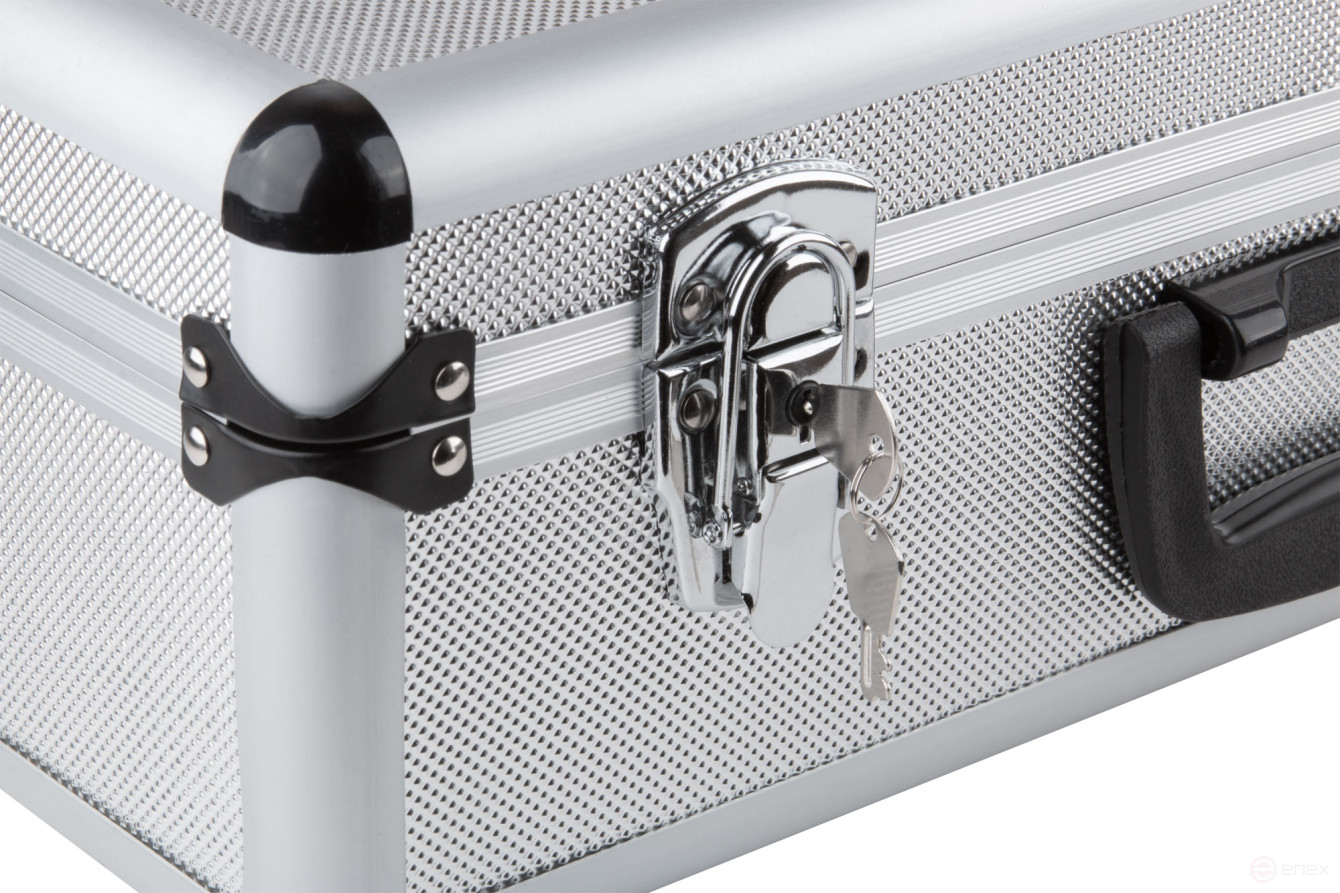 Aluminum tool box 450x330x150 mm