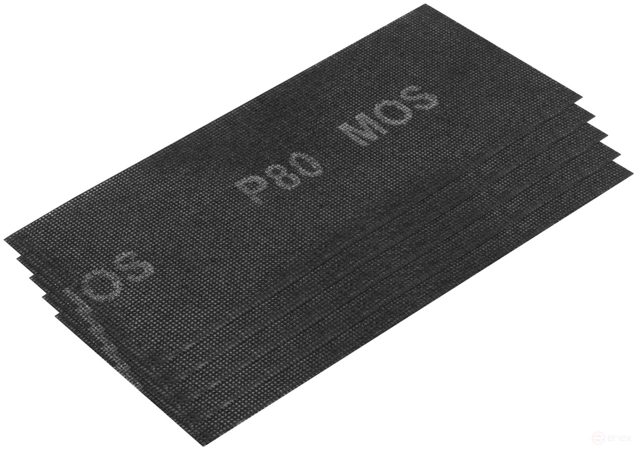 Grinding grids 115x280 mm, 5 pcs., P 80