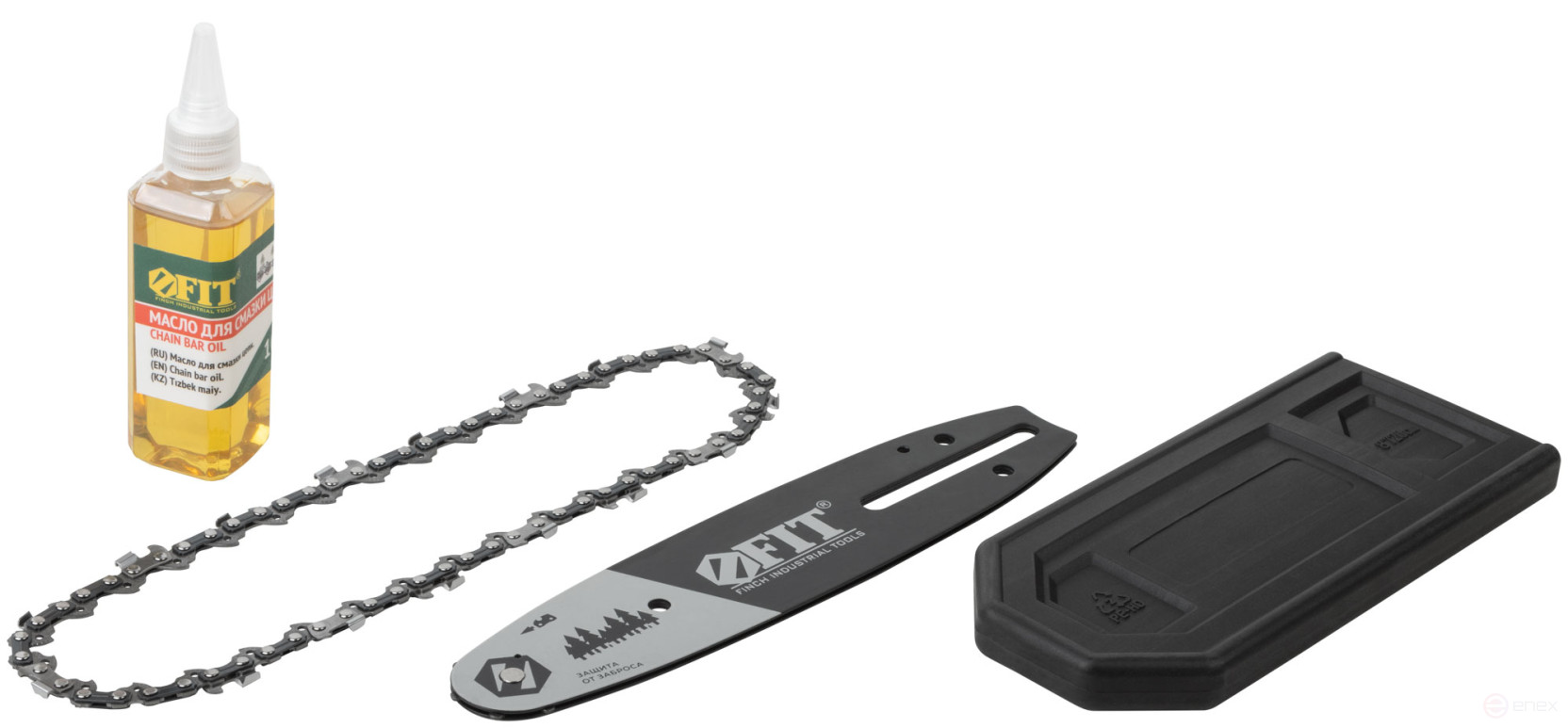 Пила цепная; Бесщеточный; 20В; 7 м/сек; 203 (8"), 175 мм, 33, 100 мл, рез. накл.; коробка