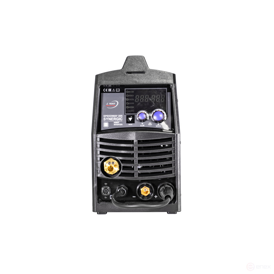 Synergistic inverter welding semi-automatic AuroraPRO SPEEDWAY 205 SYNERGIC (MIG/MAG+MMA+TIG lift)