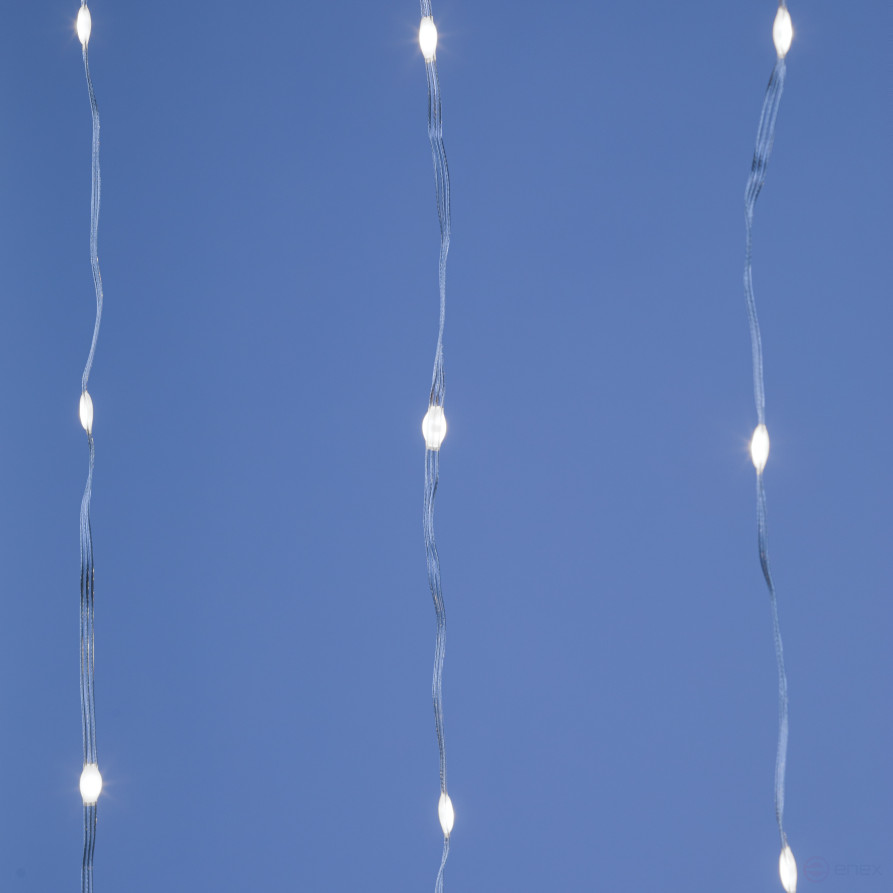 LED Christmas Garland ERA ENIN-200WD Waterfall Curtain Cool White 3*2M 200 LED IP20