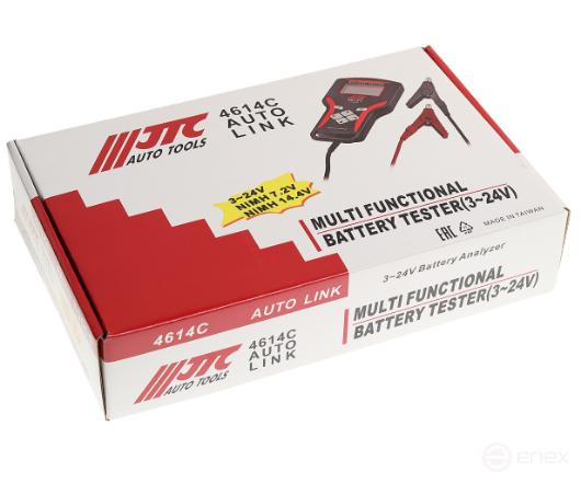 Battery Tester Digital Multifunction 3-24V JTC