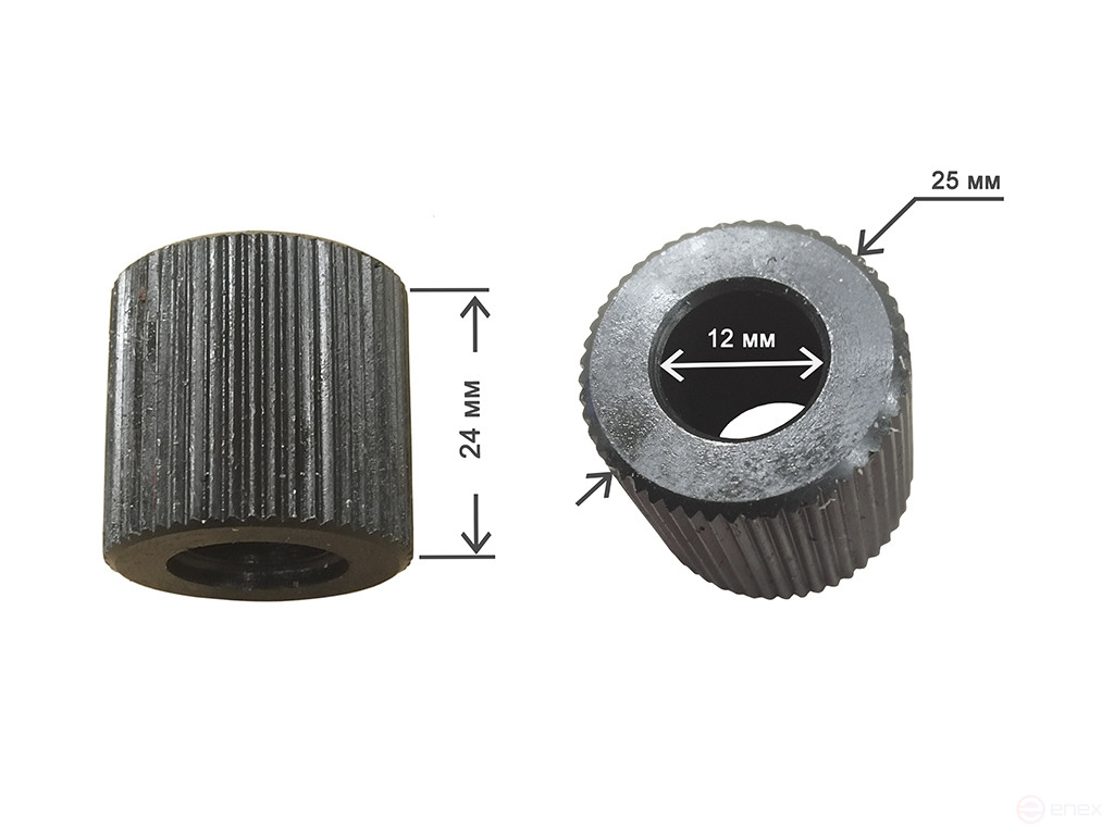 Комплект сменных роликов для устройства для обработки края резьбы, 3 шт.