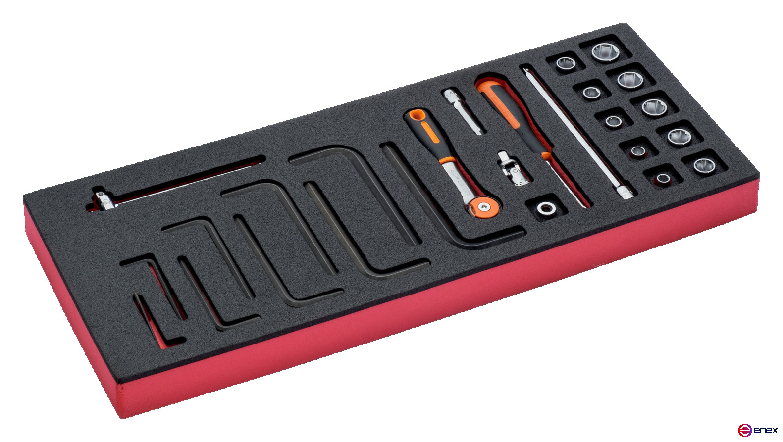 A set of end heads of modular design FF1E2008