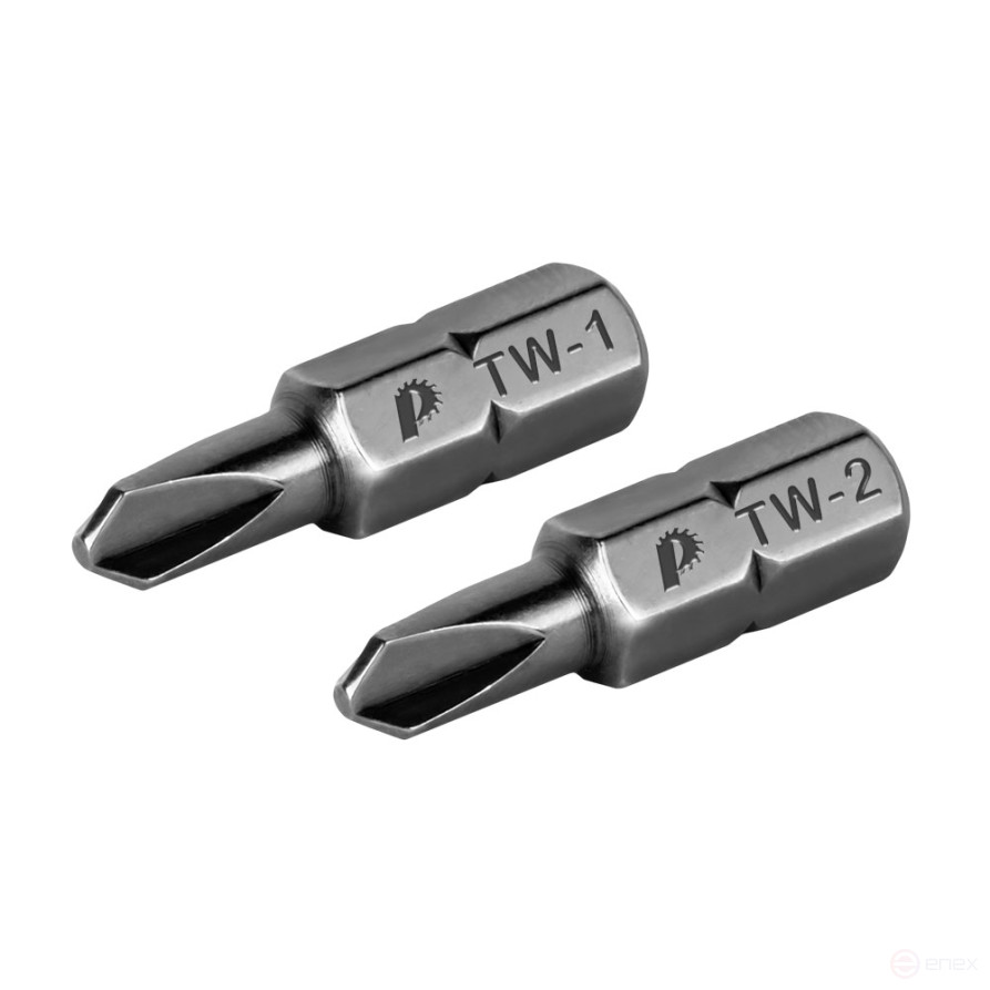 Бита отверточная ПРАКТИКА "Профи" Tri Wing 1x25мм, 2x25мм (2шт), блистер (918-689)