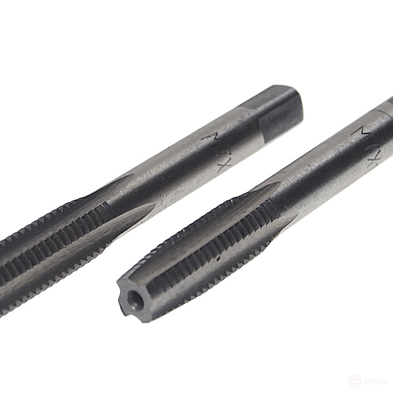 Метчик ER-00710M M07x1 (2шт),в пластиковом футляре ЭВРИКА /1