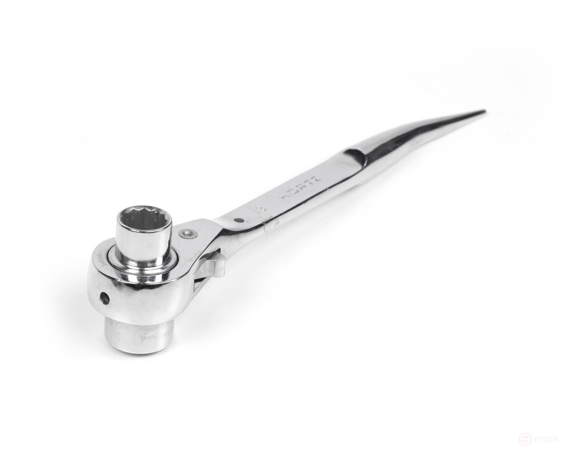 Colic socket wrench ratchet 13x17 chrome HORTZ