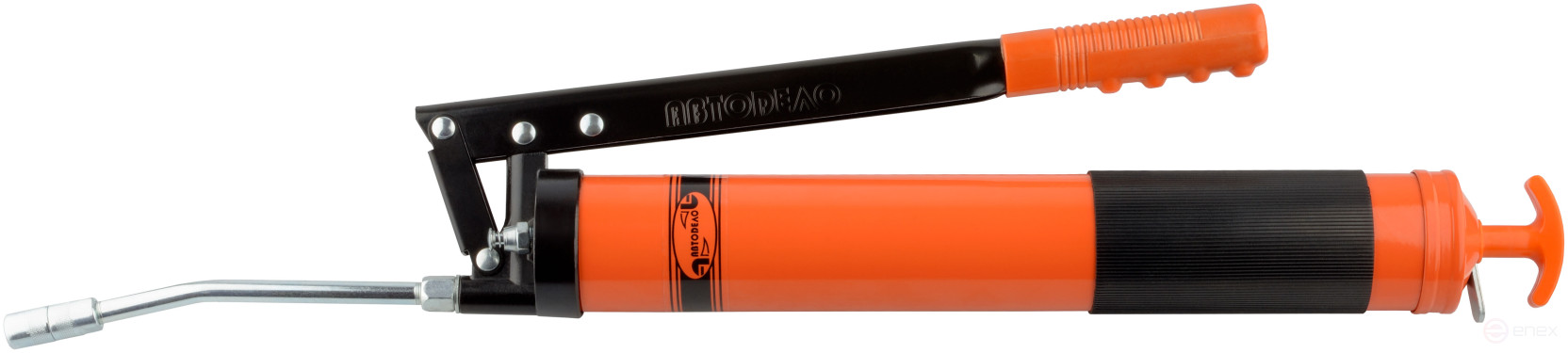 Шприц рычажно-плунжерный 750мл (изогнутая трубка с наконечником) (АвтоDело) 42041