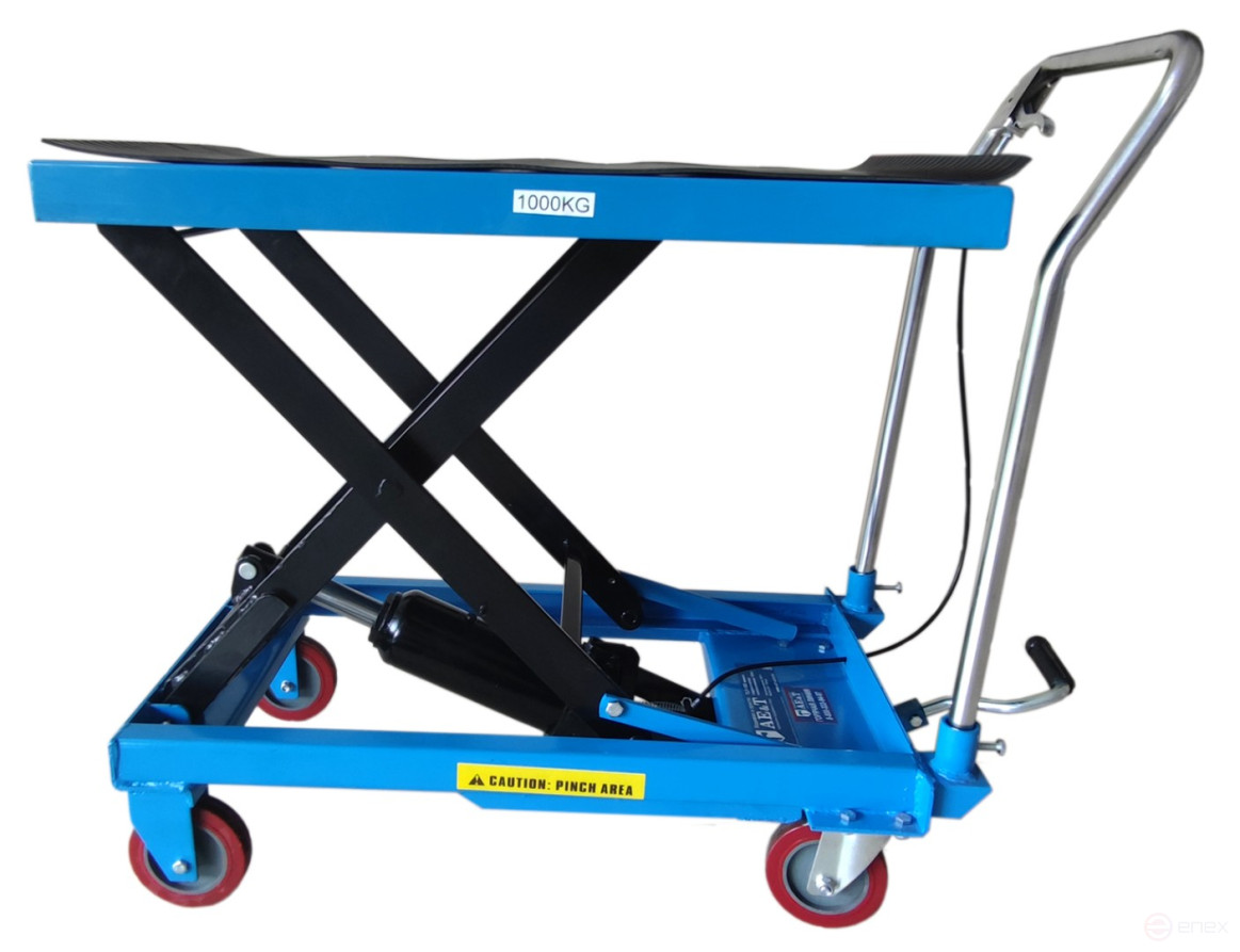 Hydraulic trolley (lifting table) TLF-100 AE&T 1000kg