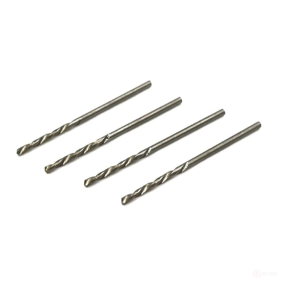 Drill bit with cylindrical shank f 1.6 mm R6M5 ground A1
