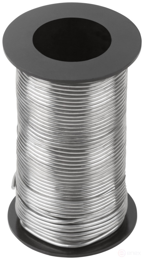 Solder POS 61 without rosin, wire diameter 1 mm, on a coil, 50 gr.