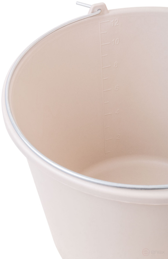 Construction plastic elastic bucket for mixing 12 l mortar