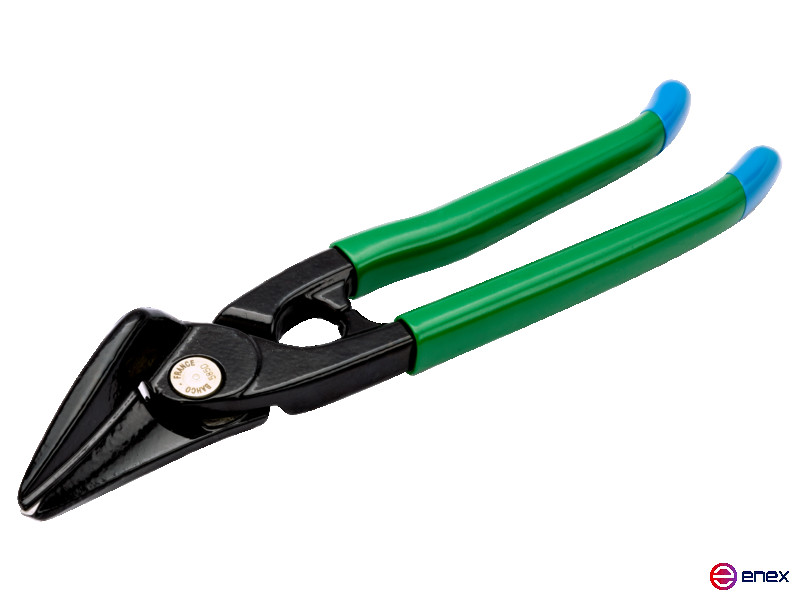 Ножницы по металлу со смещением для правого и прямого реза для мягких/средних материалов 280 мм