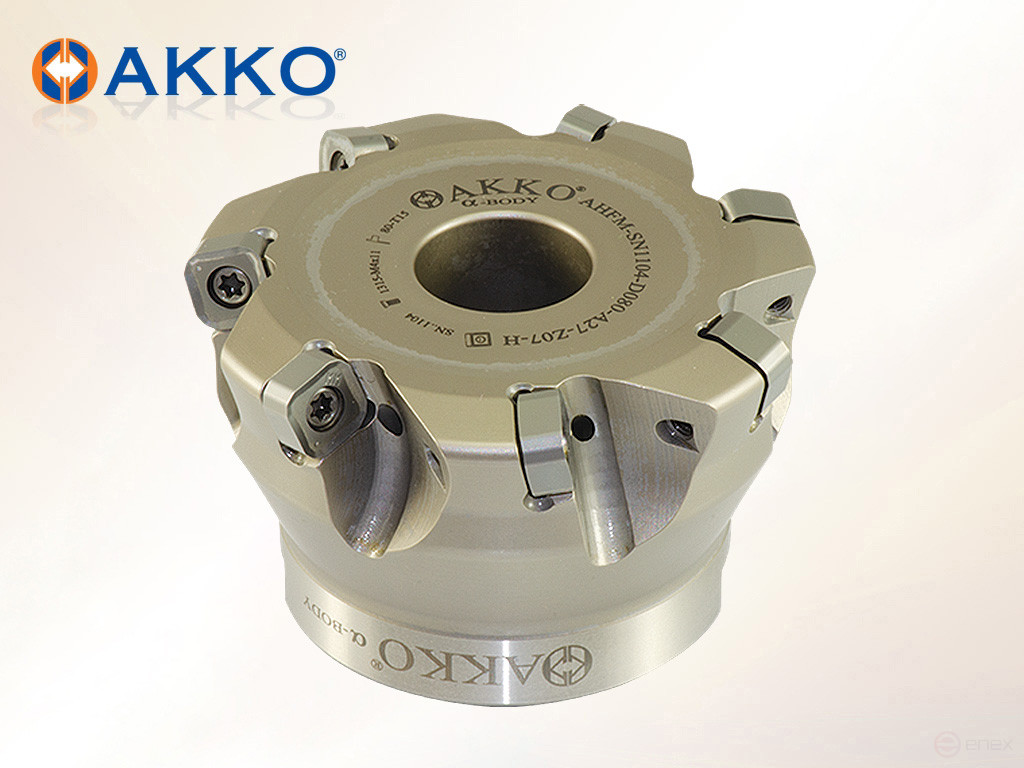 Сменная фрезерная головка AHFM-SN1104-D100-A32-Z08-H