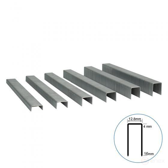 Fabric upholstery staples type 80 (14 mm, 21GA, 380, A ,11200 pcs/pack)