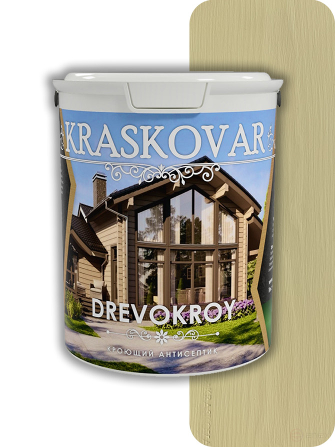 Antiseptic covering Kraskovar Drevokroy 1015 9 l.