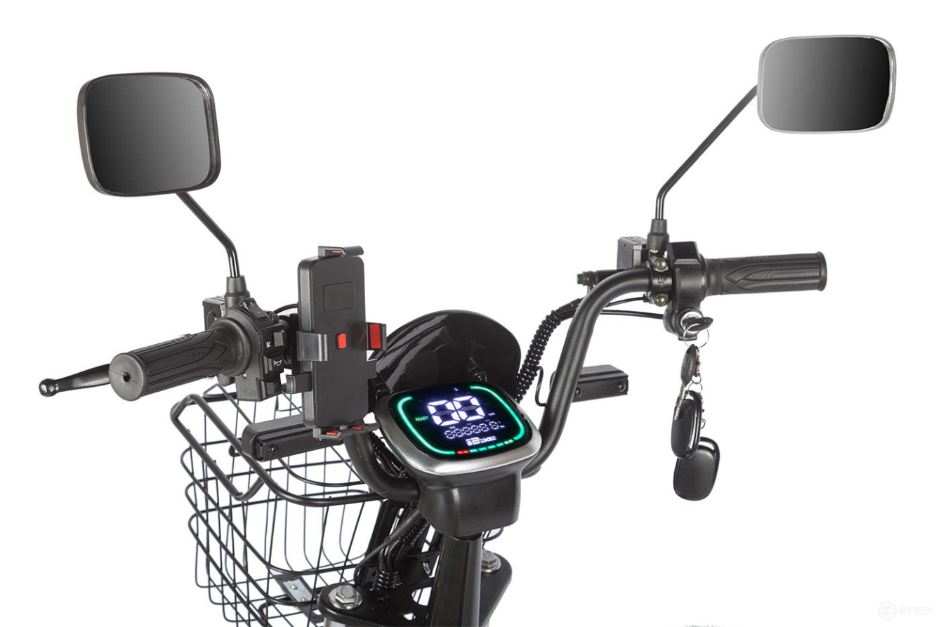 Электровелосипед Gelbert Khan Monster 1, черный