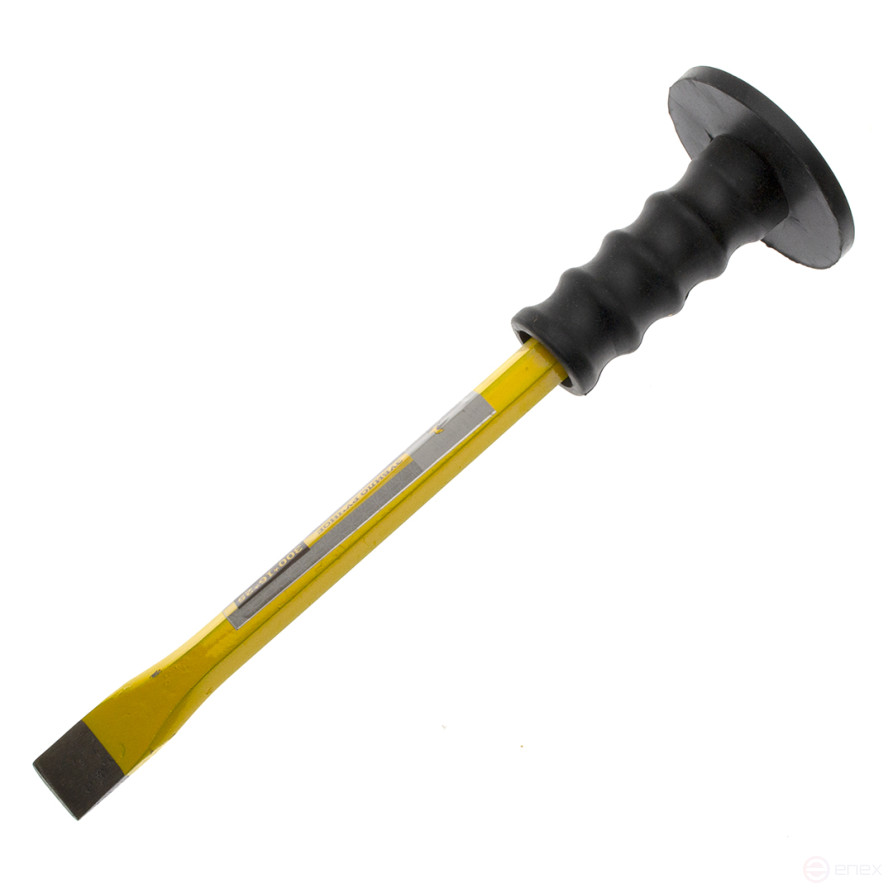 Manual flat chisel 300x16x25 mm, reinforced apron, CHEGLOCK (48)