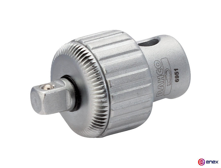 Reversible adapter 52 teeth, for ratchet 1/4", 35 mm