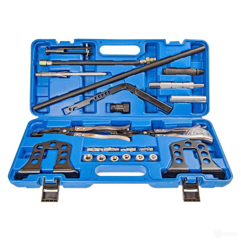 Valve decoupler ER-02125, assembled, complete with tongs for oil-removing caps, 26p. in a EUREKA case /1/10/5