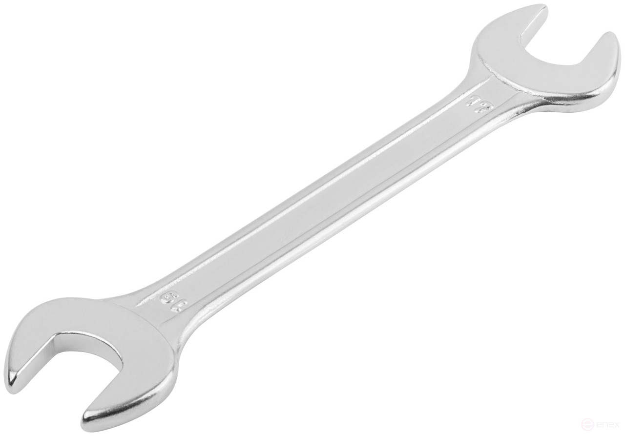 Ключ рожковый "Хард", хромированное покрытие 17х19 мм