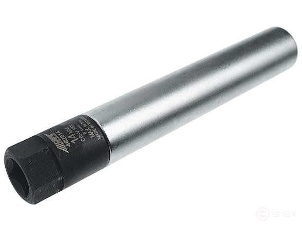 Головка свечная 3/8" 14мм 12-ти гранная с фиксированным усилием затяжки JTC