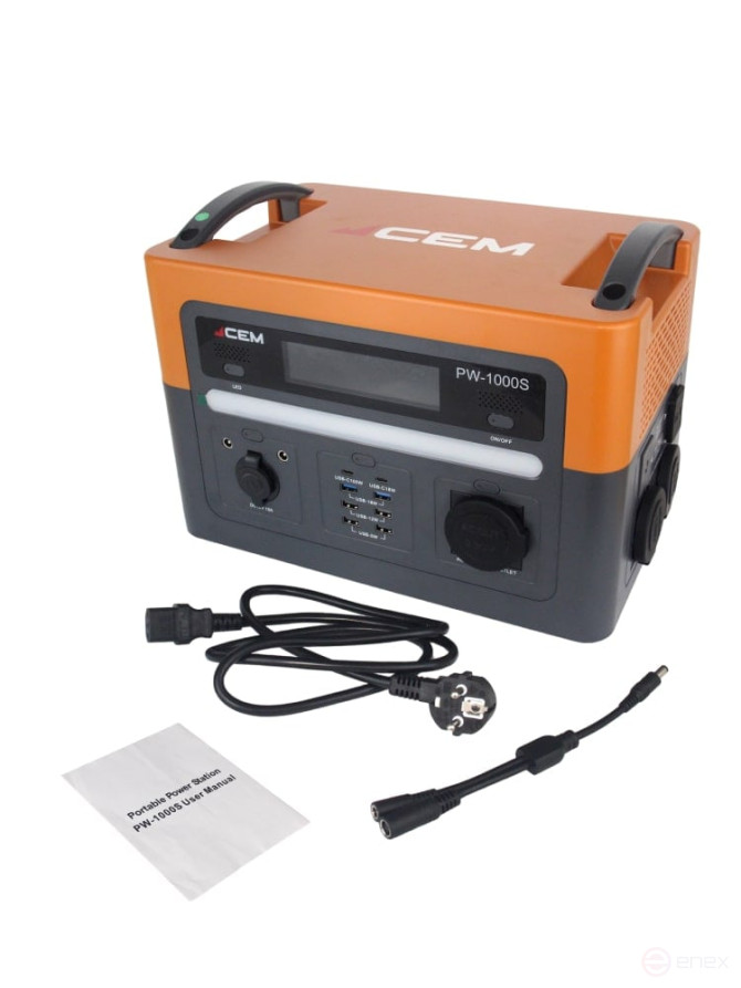 Portable charging station PW-1000S