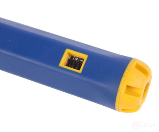 Отвертка динамометрическая 1/4" с набором бит и адаптеров в кейсе JTC