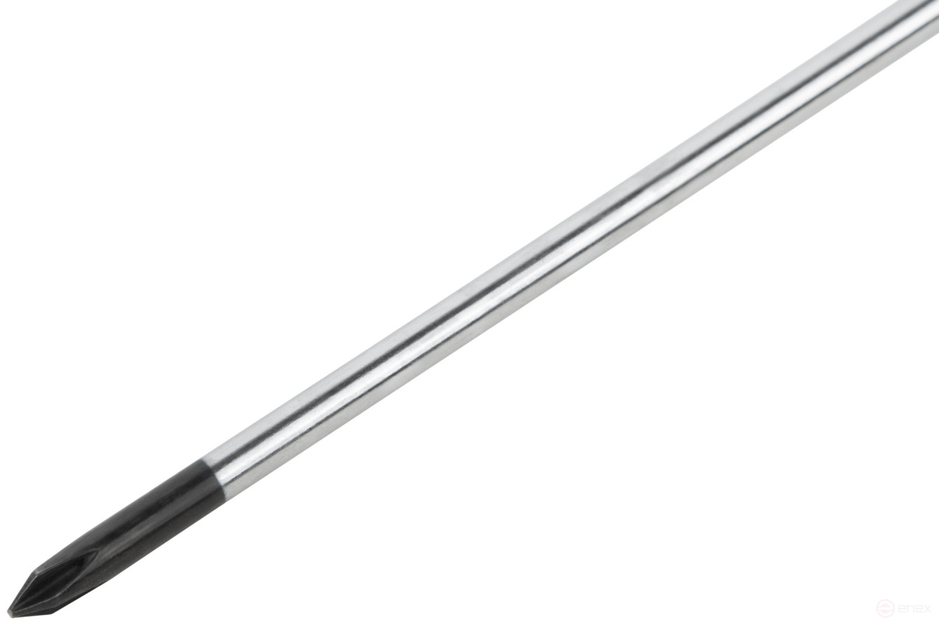 Screwdriver "Master", CrV steel, rubberized handle 3x75 mm PH0