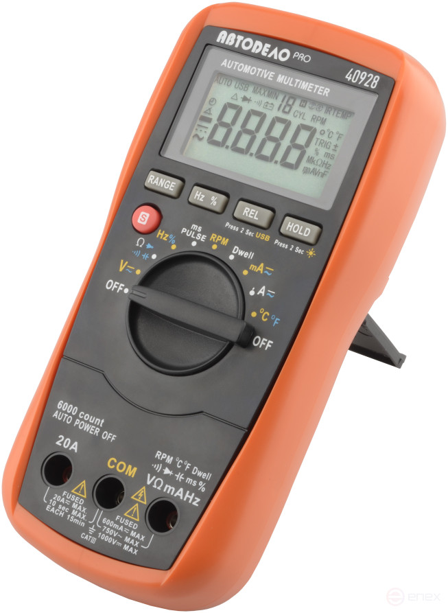 Automotive Diagnostic Multimeter Avtodor PRO (40928)