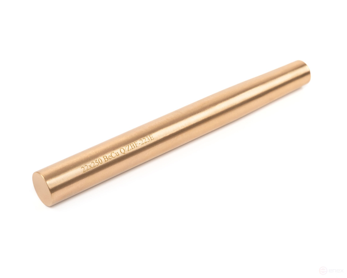Straight beard 22x250 intrinsically safe alloy BeCu 223E-1024, HORTZ