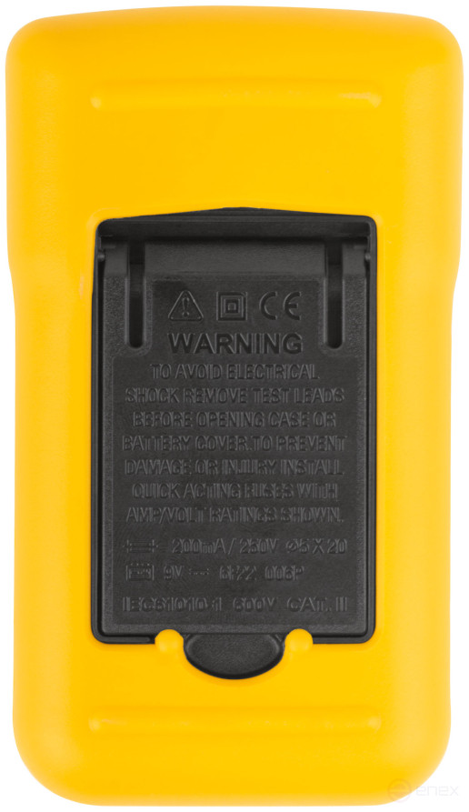 Мультиметр 0,1 мВ-600 В; 0,1 В-600 В; 1 мкА-10 А; 0,1 Ом-2 МОм; коробка