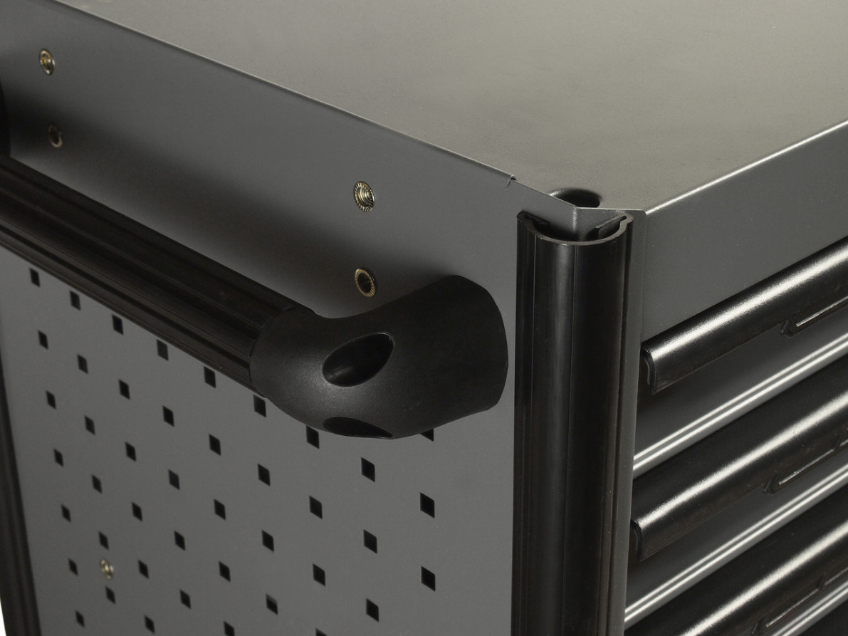 Тележка инструментальная 7 секций (JTC-5021) с набором инструментов 344 предмета JTC