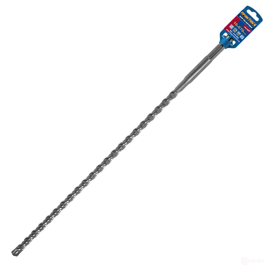 Drill bit SDS-MAX PRACTICE 16 x 530/670mm, QUADRO, Expert series, for concrete (919-662)