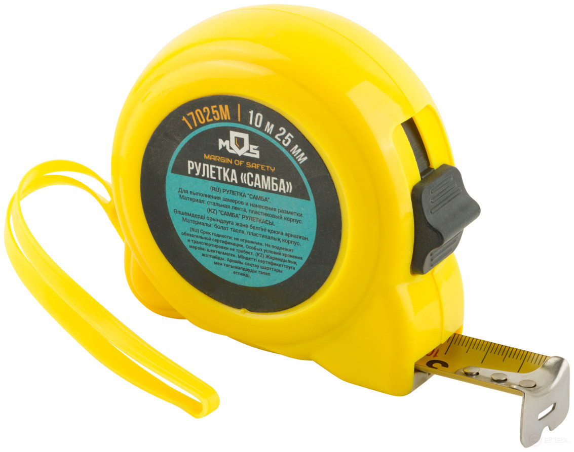 Samba tape measure 10 m x 25 mm