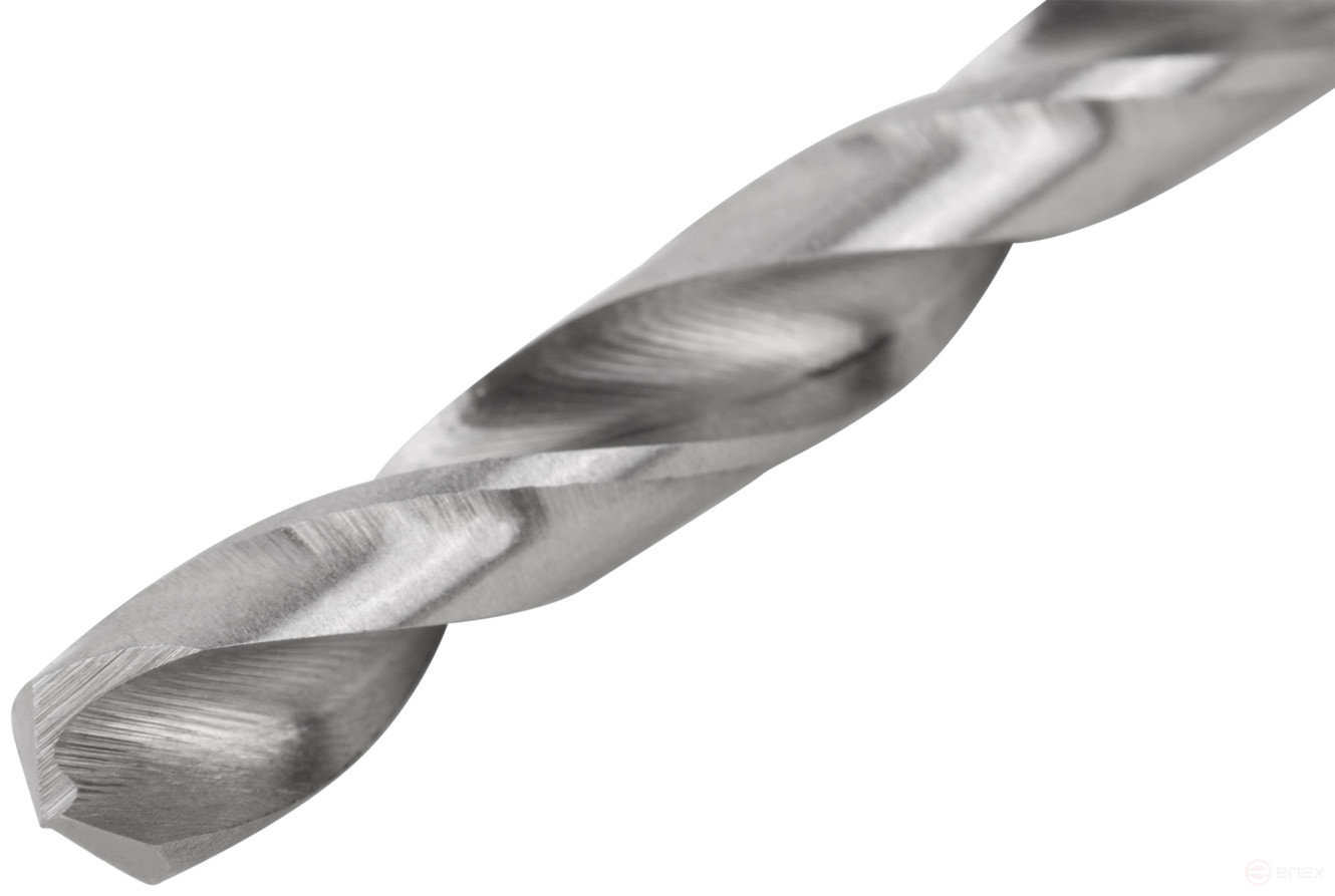 HSS ground metal drills, 135° sharpening angle, 4.0 x 75 mm (5 pcs.)