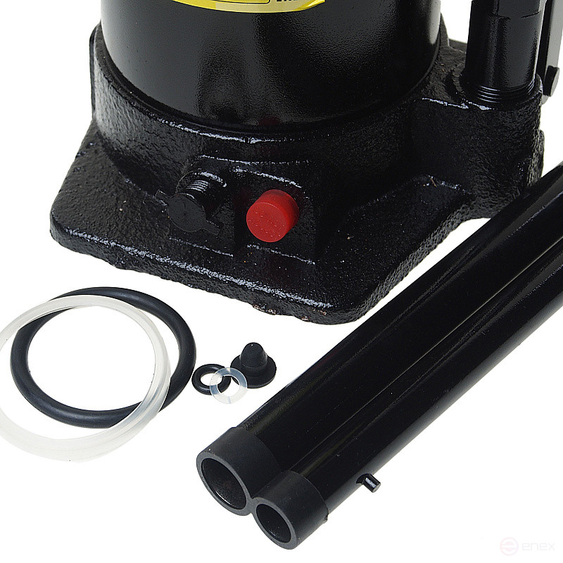 Hydraulic jack ER-80302 bottle with 32t valve, repair kit (lifting height 285-465mm) EUREKA /1/2